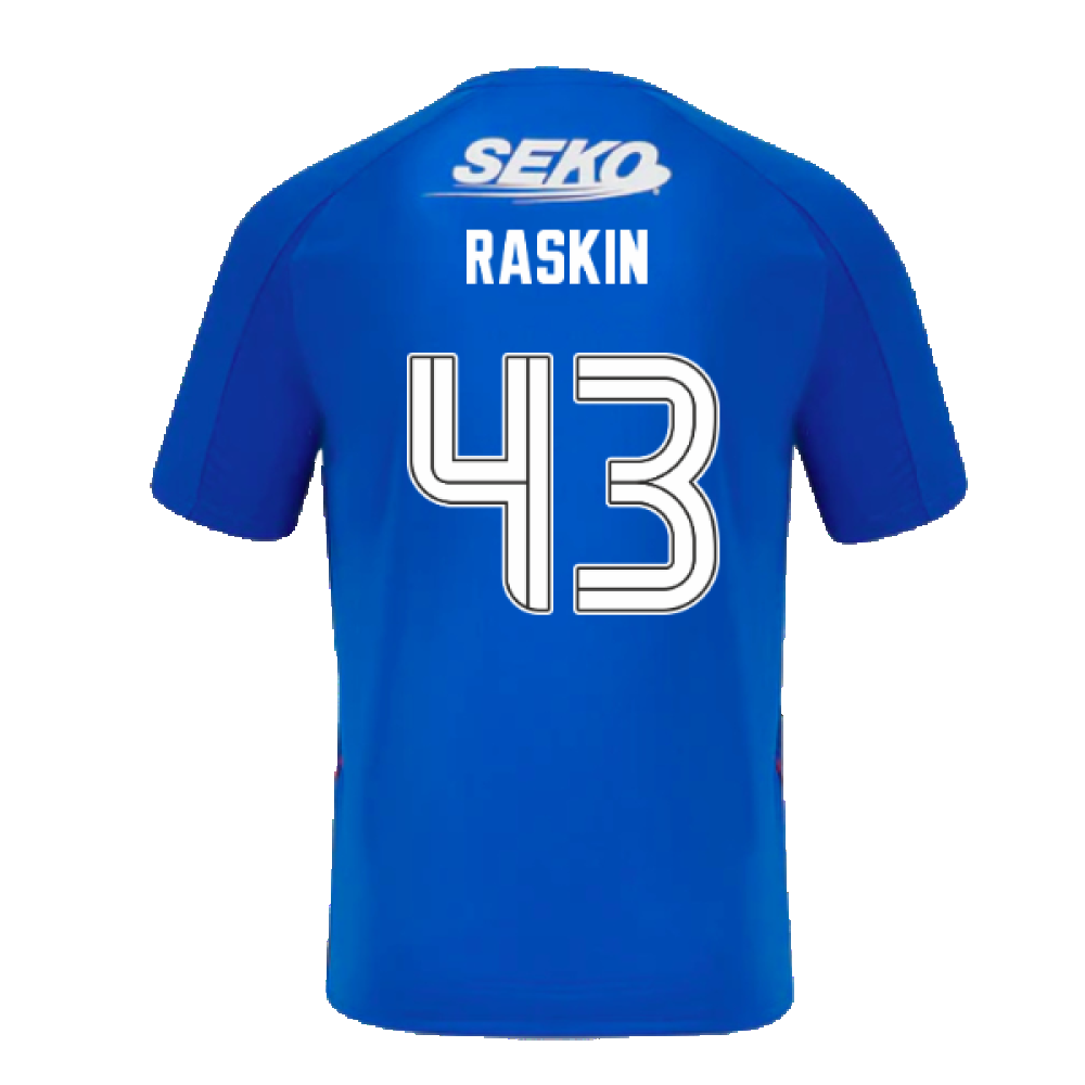 2024-2025 Rangers Home Shirt (Raskin 43)