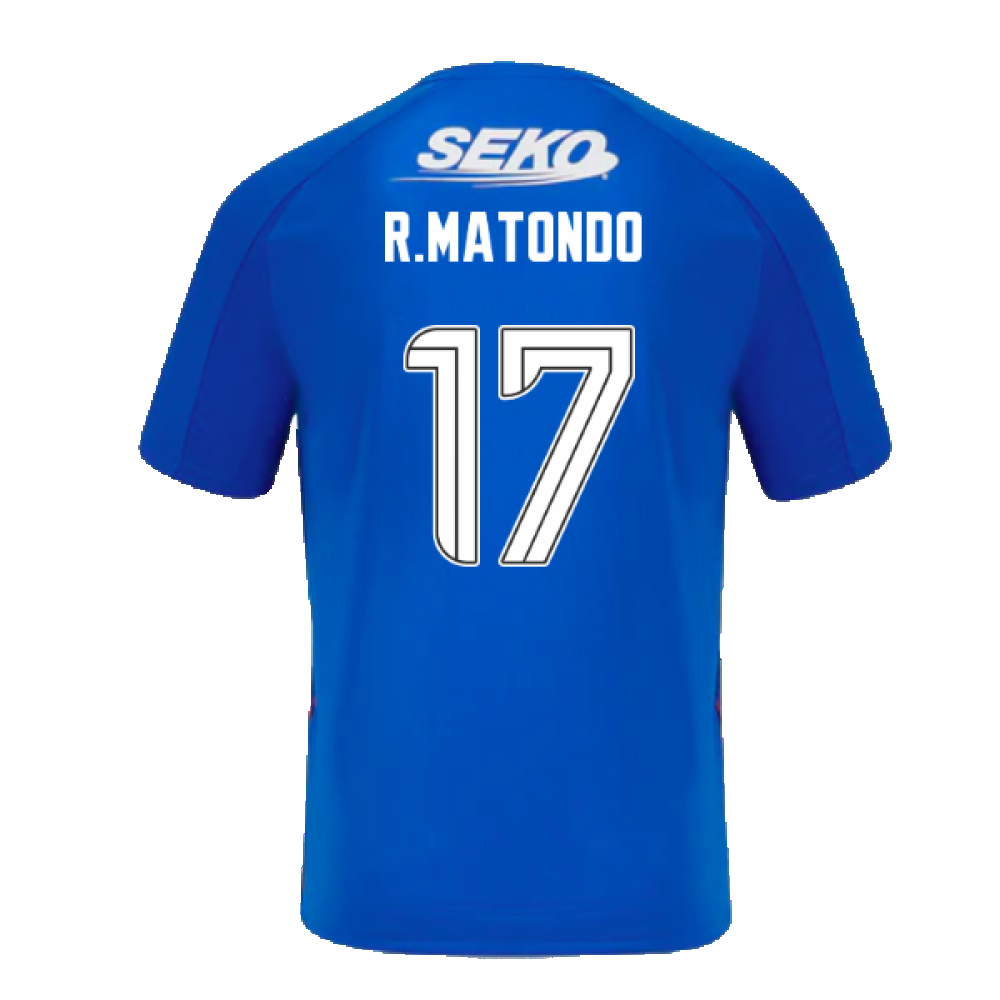 2024-2025 Rangers Home Shirt (R.Matondo 17)