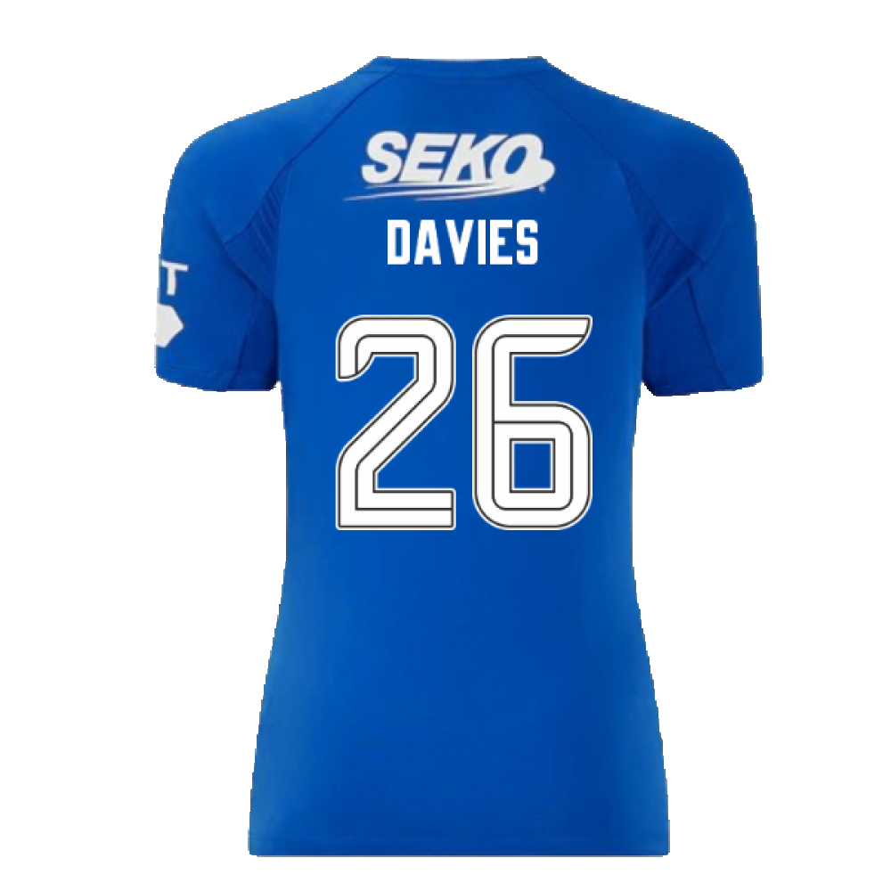 2024-2025 Rangers Home Shirt (Womens) (Davies 26)