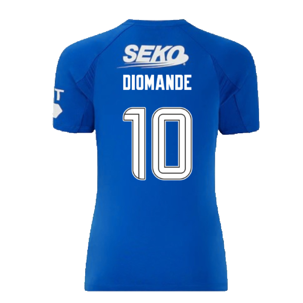 2024-2025 Rangers Home Shirt (Womens) (Diomande 10)