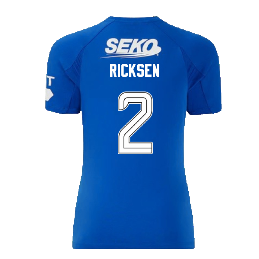 2024-2025 Rangers Home Shirt (Womens) (Ricksen 2)