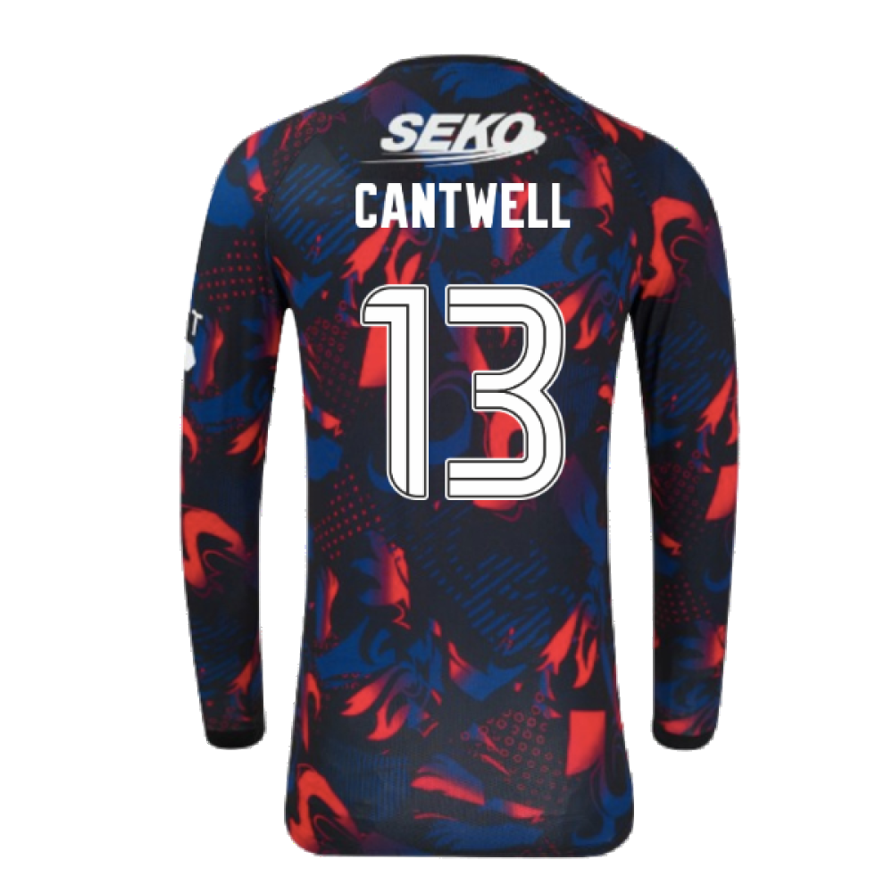 2024-2025 Rangers Long Sleeve Third Shirt (Cantwell 13)