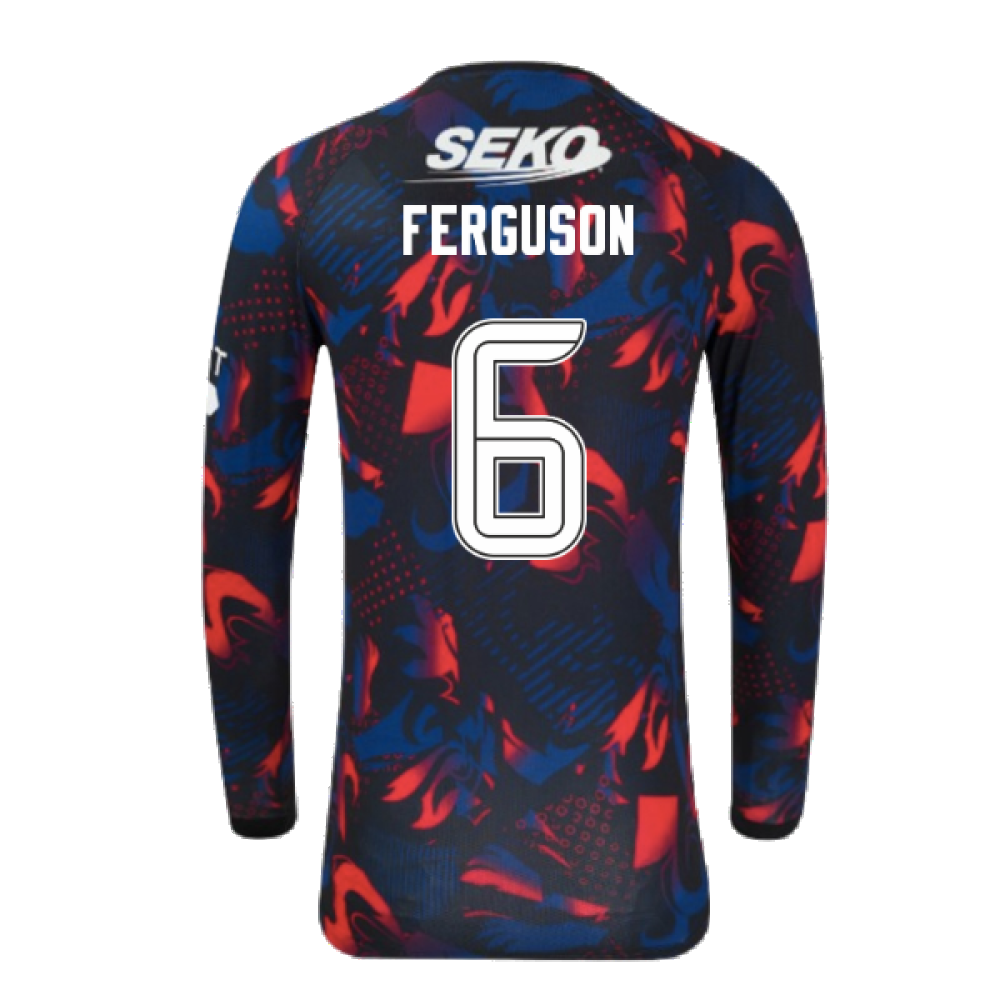 2024-2025 Rangers Long Sleeve Third Shirt (Ferguson 6)