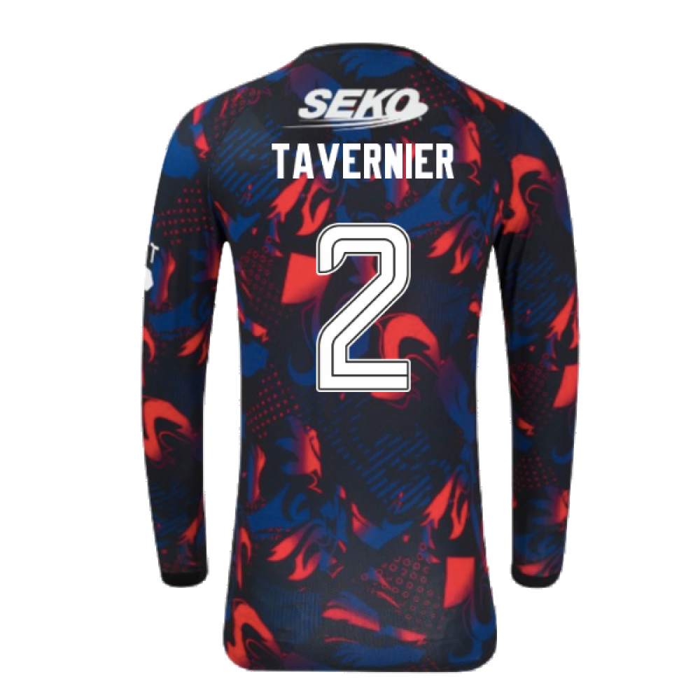 2024-2025 Rangers Long Sleeve Third Shirt (Tavernier 2)