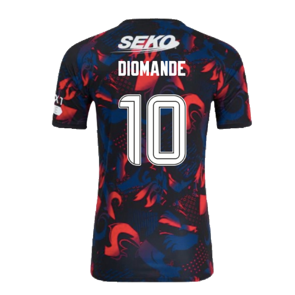 2024-2025 Rangers Third Authentic Pro Shirt (Diomande 10)