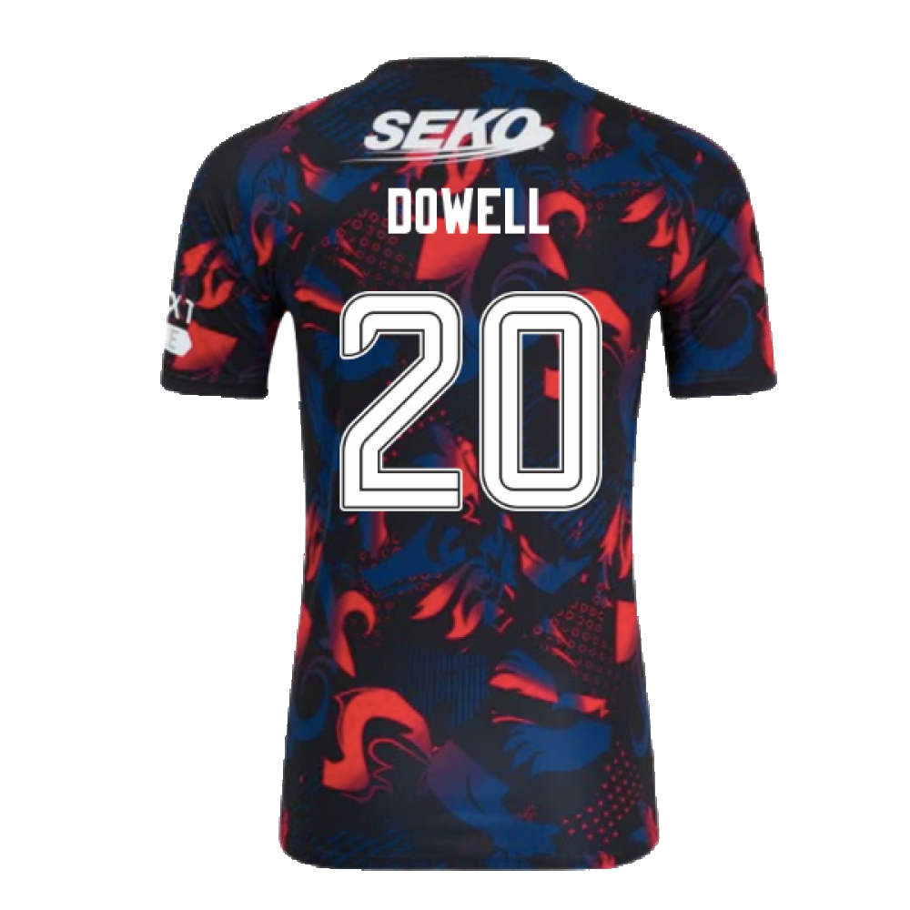 2024-2025 Rangers Third Authentic Pro Shirt (Dowell 20)