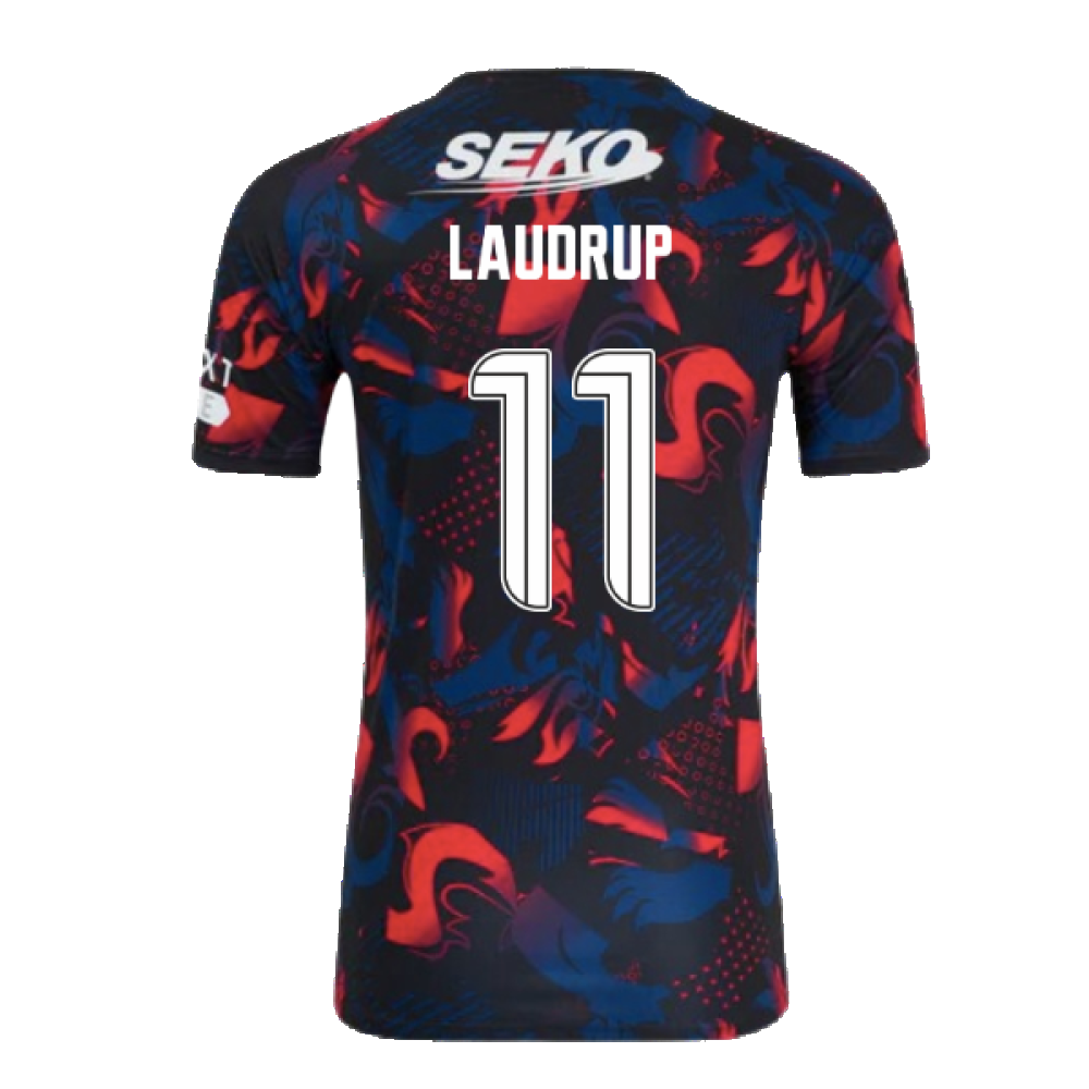 2024-2025 Rangers Third Authentic Pro Shirt (Laudrup 11)