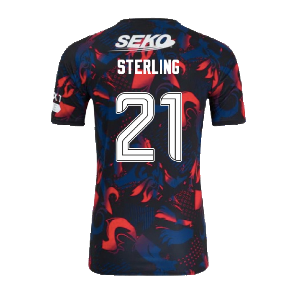 2024-2025 Rangers Third Authentic Pro Shirt (Sterling 21)