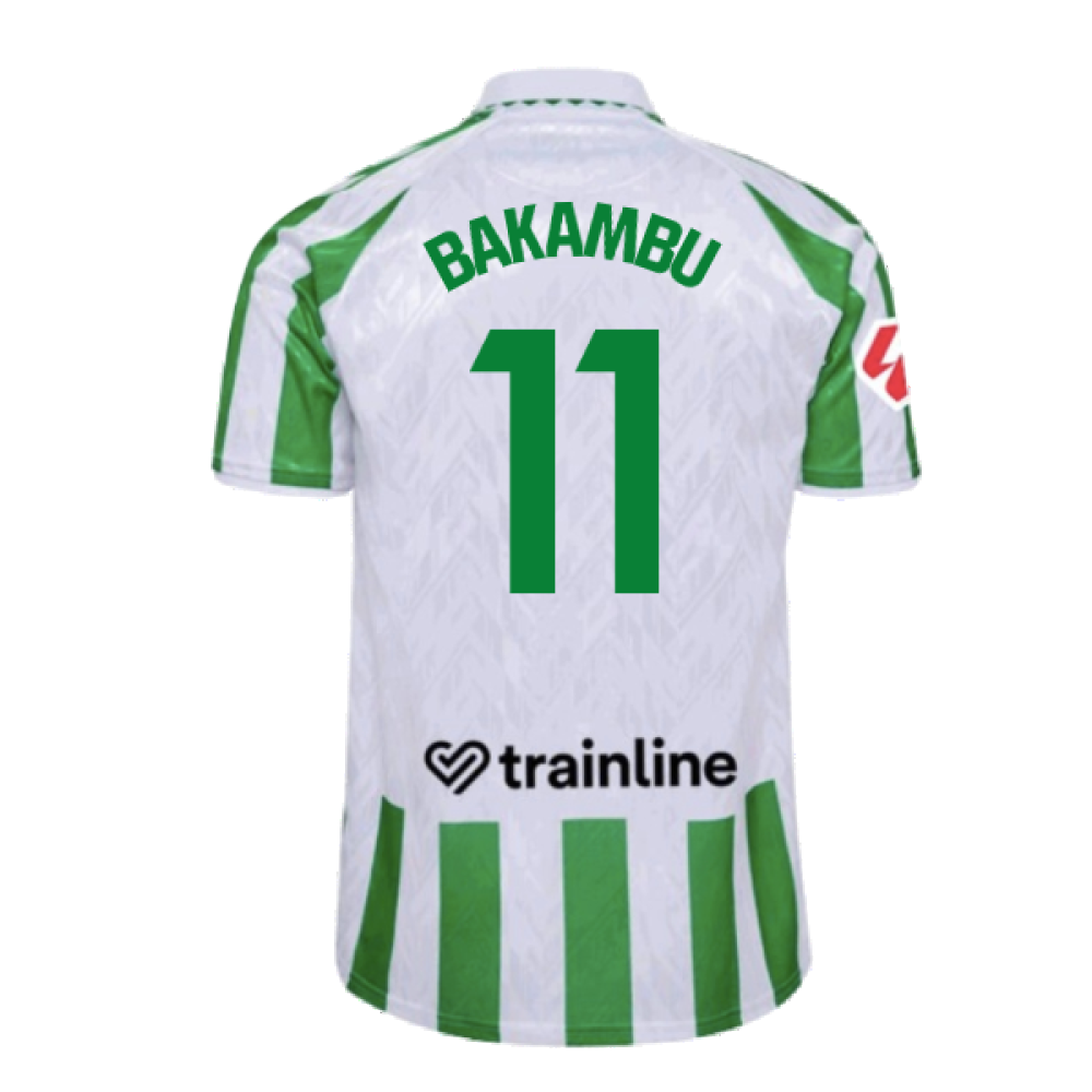 2024-2025 Real Betis Home Shirt (Kids) (Bakambu 11)