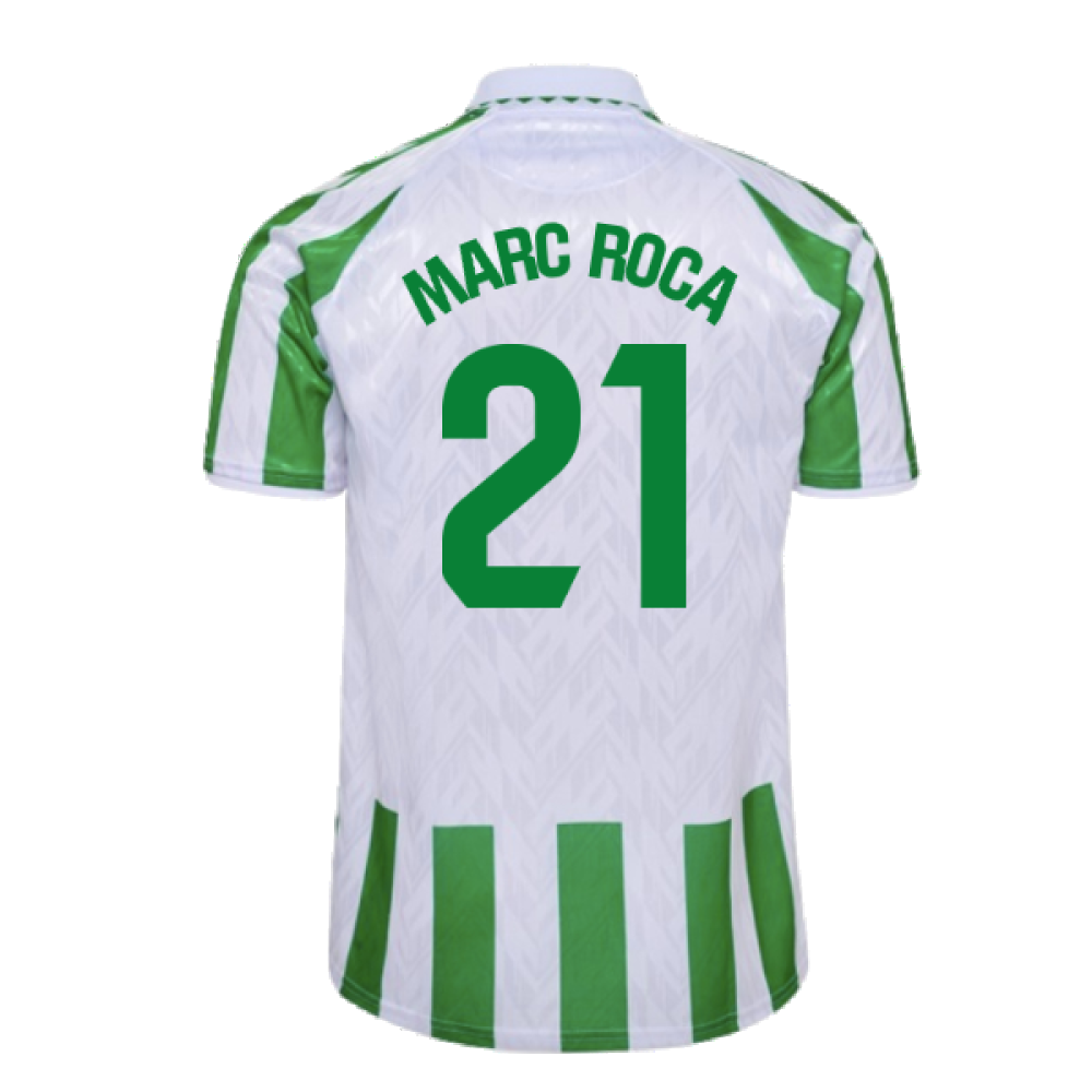 2024-2025 Real Betis Home Shirt (Marc Roca 21)