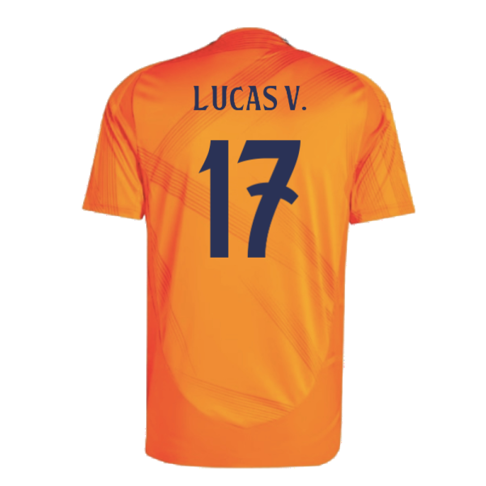 2024-2025 Real Madrid Authentic Away Shirt (Lucas V. 17)