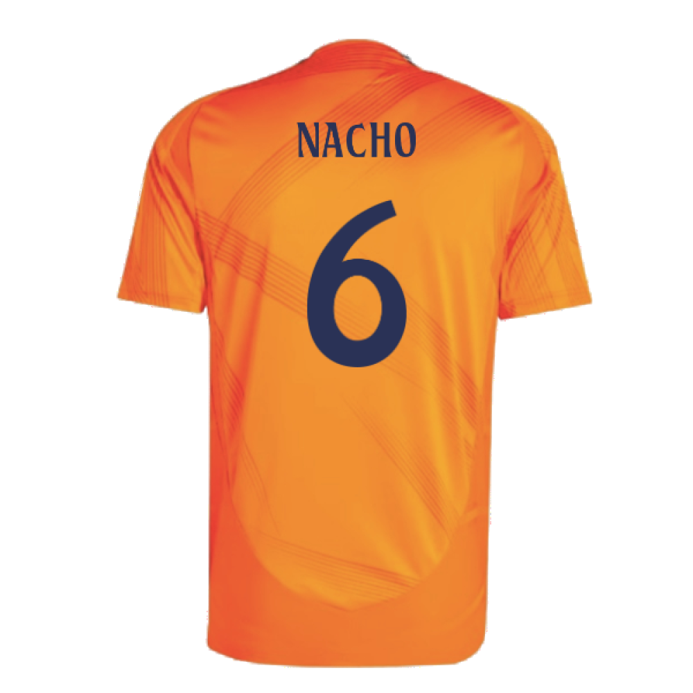 2024-2025 Real Madrid Authentic Away Shirt (Nacho 6)