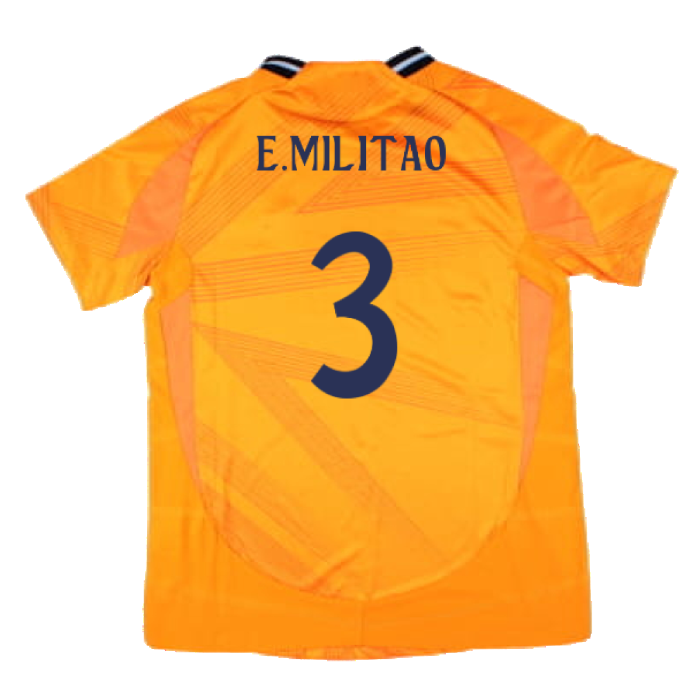 2024-2025 Real Madrid Authentic Away Shirt (Womens) (E.Militao 3)