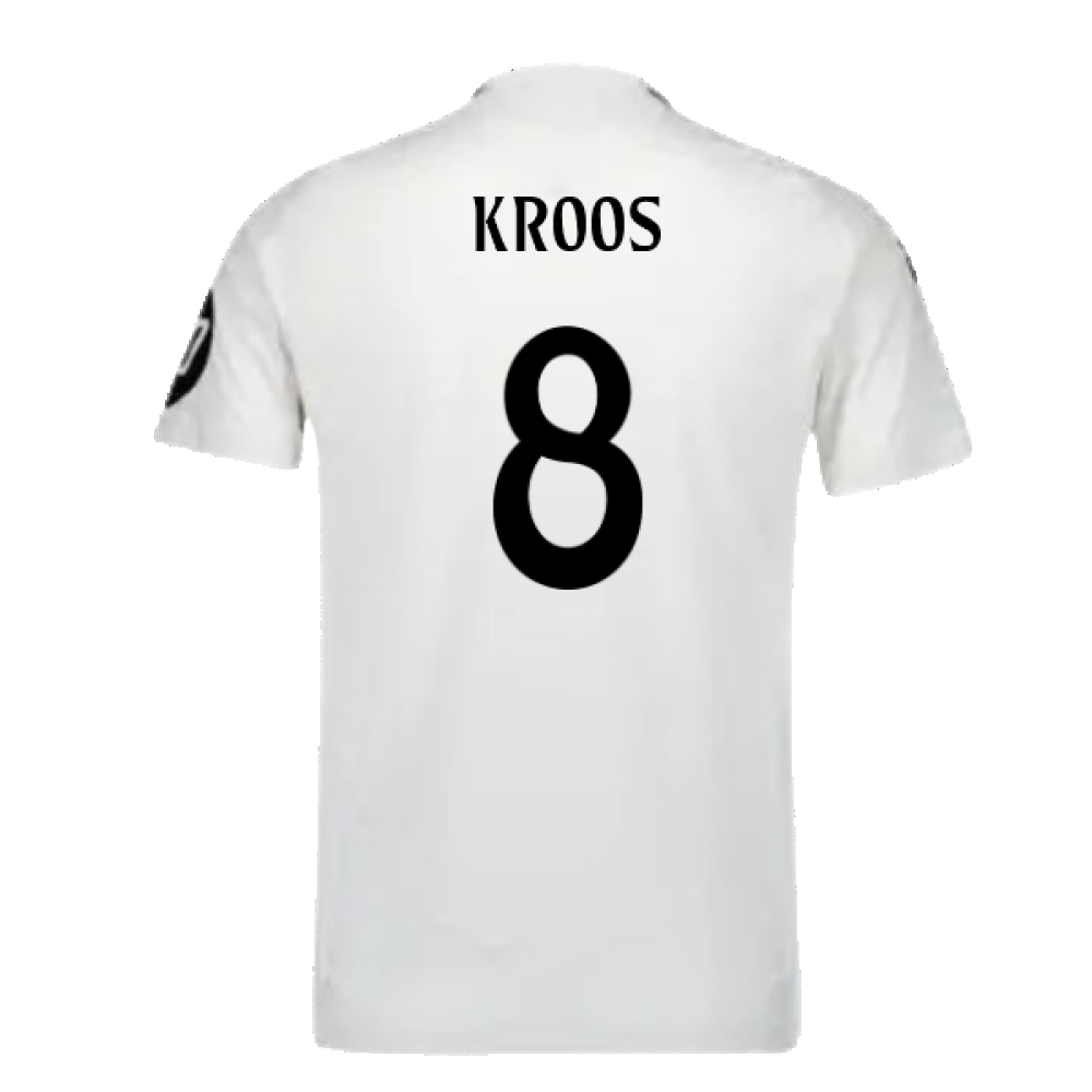 2024-2025 Real Madrid Authentic Home Shirt (Kroos 8)