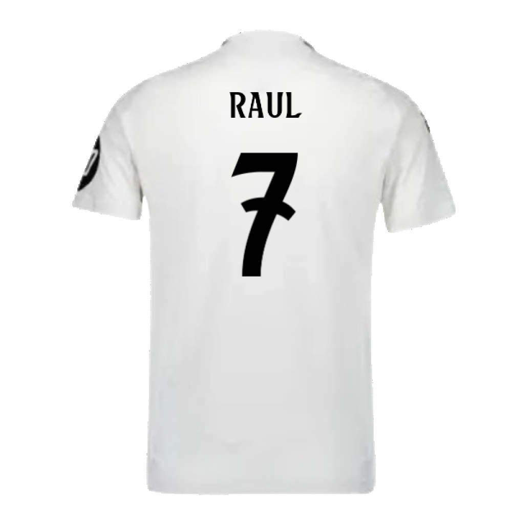 2024-2025 Real Madrid Authentic Home Shirt (Raul 7)