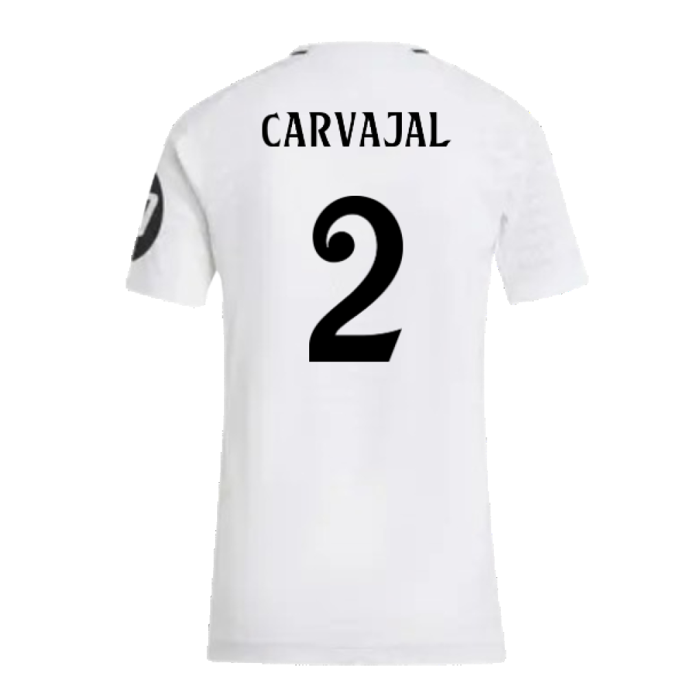 2024-2025 Real Madrid Authentic Home Shirt (Womens) (Carvajal 2)