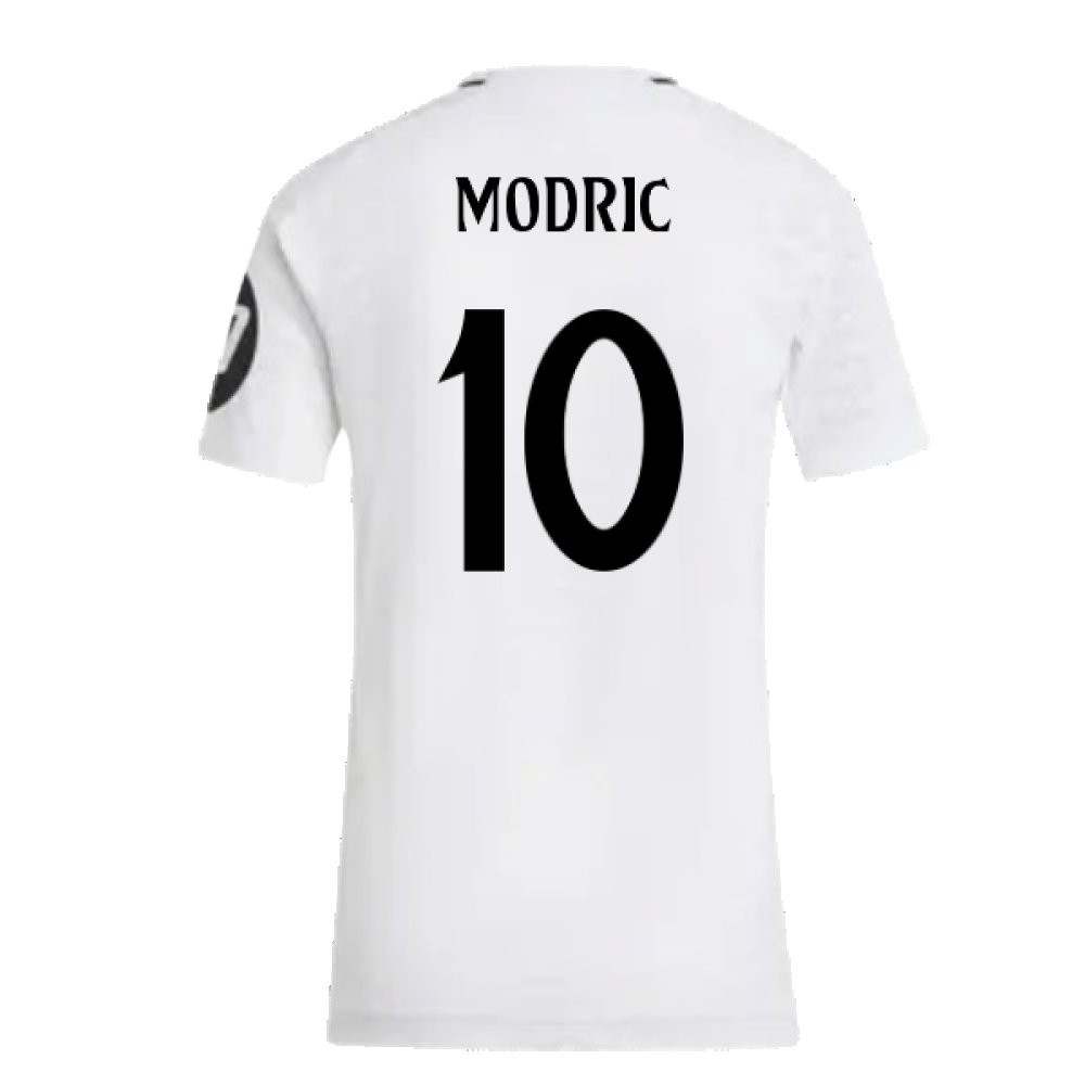 2024-2025 Real Madrid Authentic Home Shirt (Womens) (Modric 10)