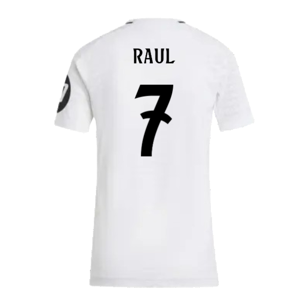 2024-2025 Real Madrid Authentic Home Shirt (Womens) (Raul 7)