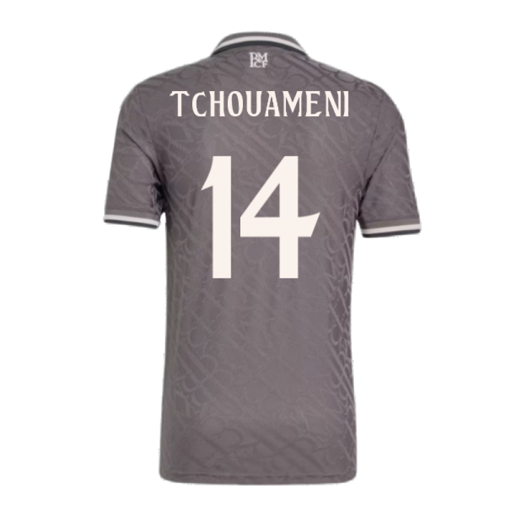 2024-2025 Real Madrid Authentic Third Shirt (Tchouameni 14)