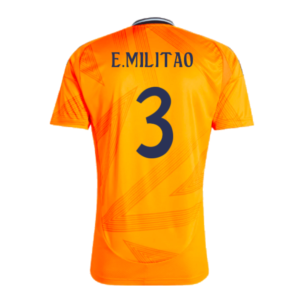 2024-2025 Real Madrid Away Shirt (E.Militao 3)