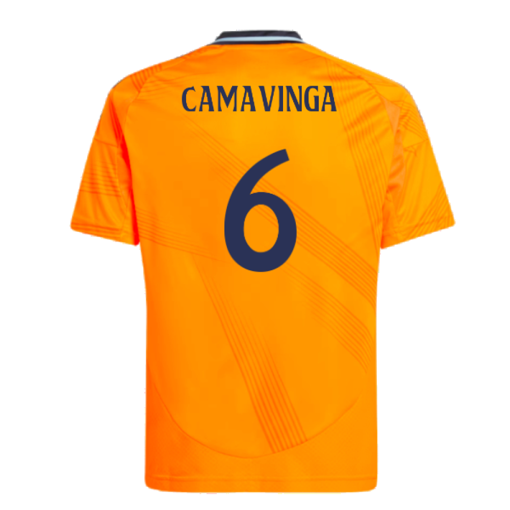 2024-2025 Real Madrid Away Shirt (Kids) (Camavinga 6)