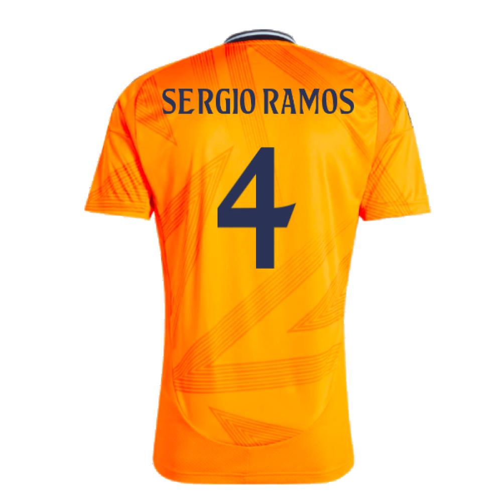 2024-2025 Real Madrid Away Shirt (Sergio Ramos 4)