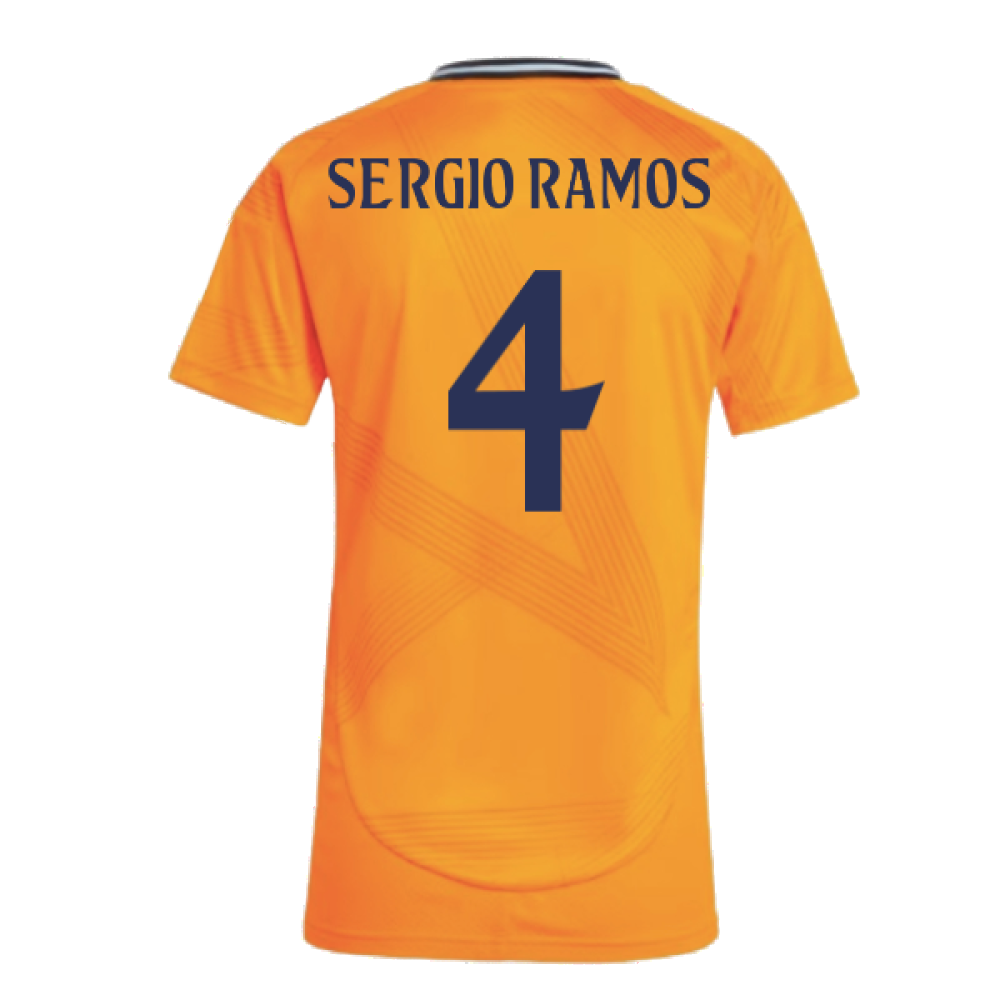 2024-2025 Real Madrid Away Shirt (Womens) (Sergio Ramos 4)