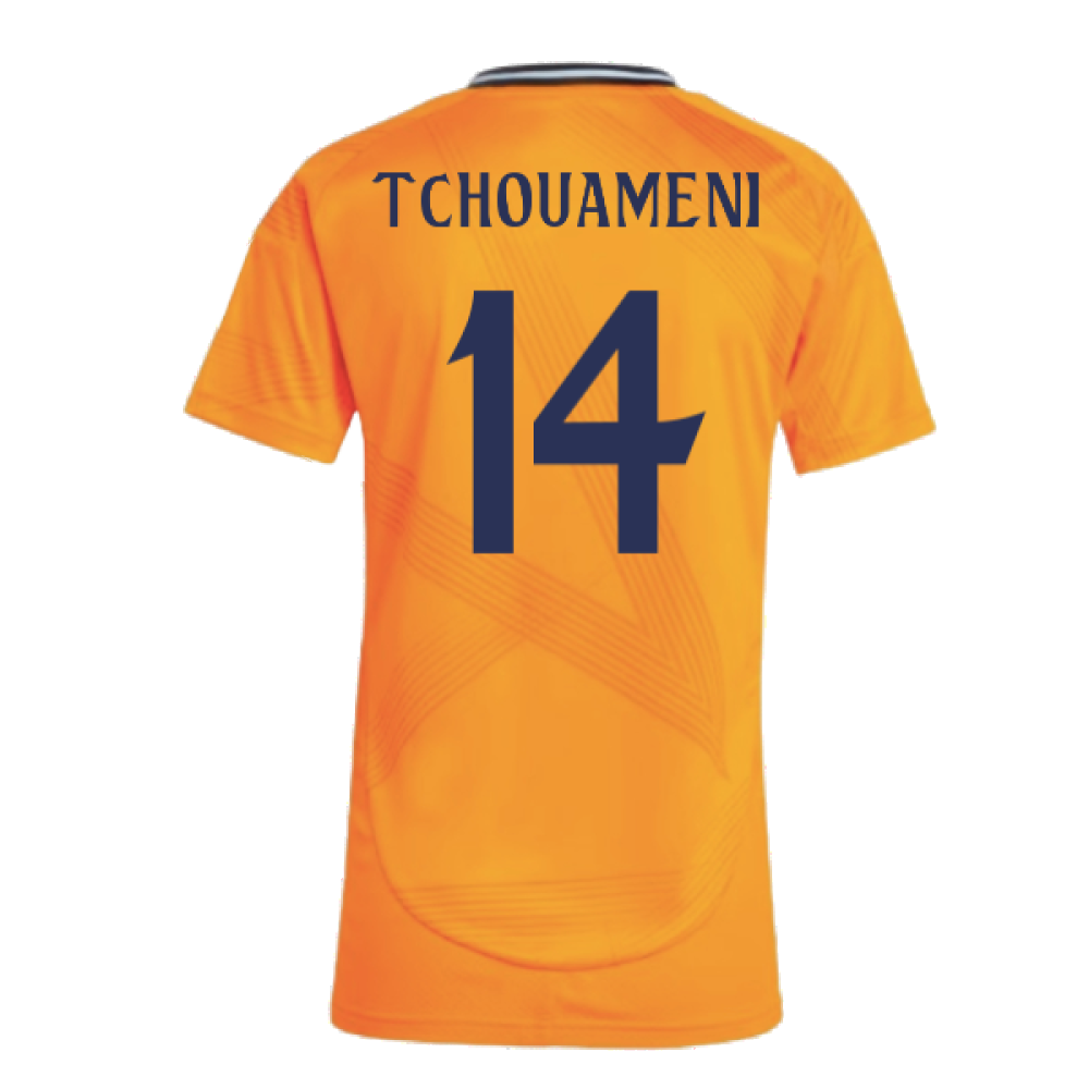 2024-2025 Real Madrid Away Shirt (Womens) (Tchouameni 14)