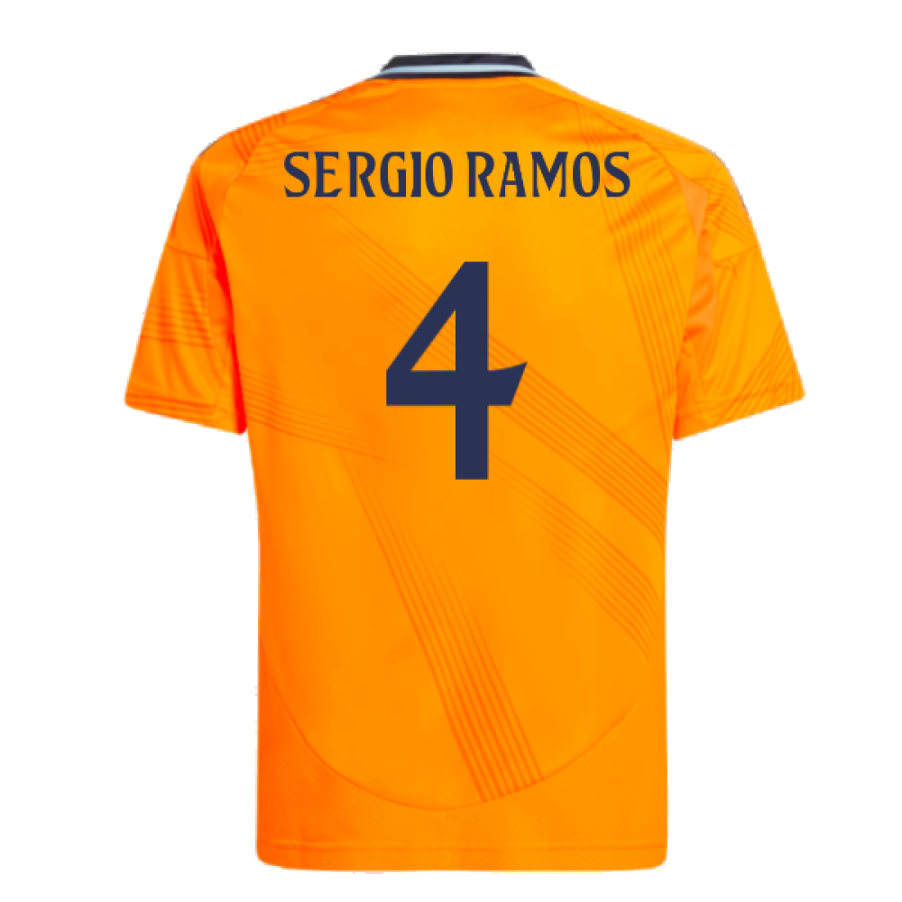 2024-2025 Real Madrid Away Youth Kit (Sergio Ramos 4)