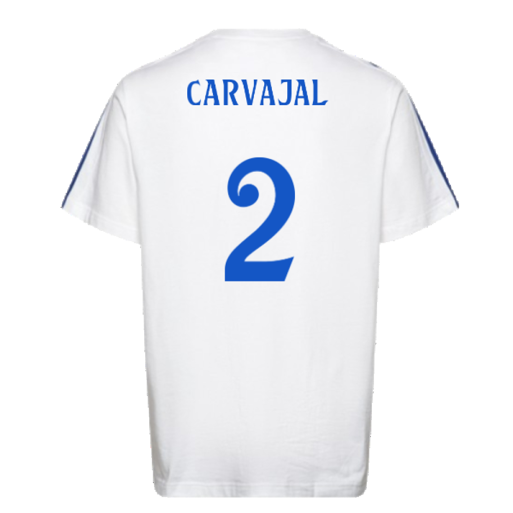 2024-2025 Real Madrid DNA Tee (White) (Carvajal 2)