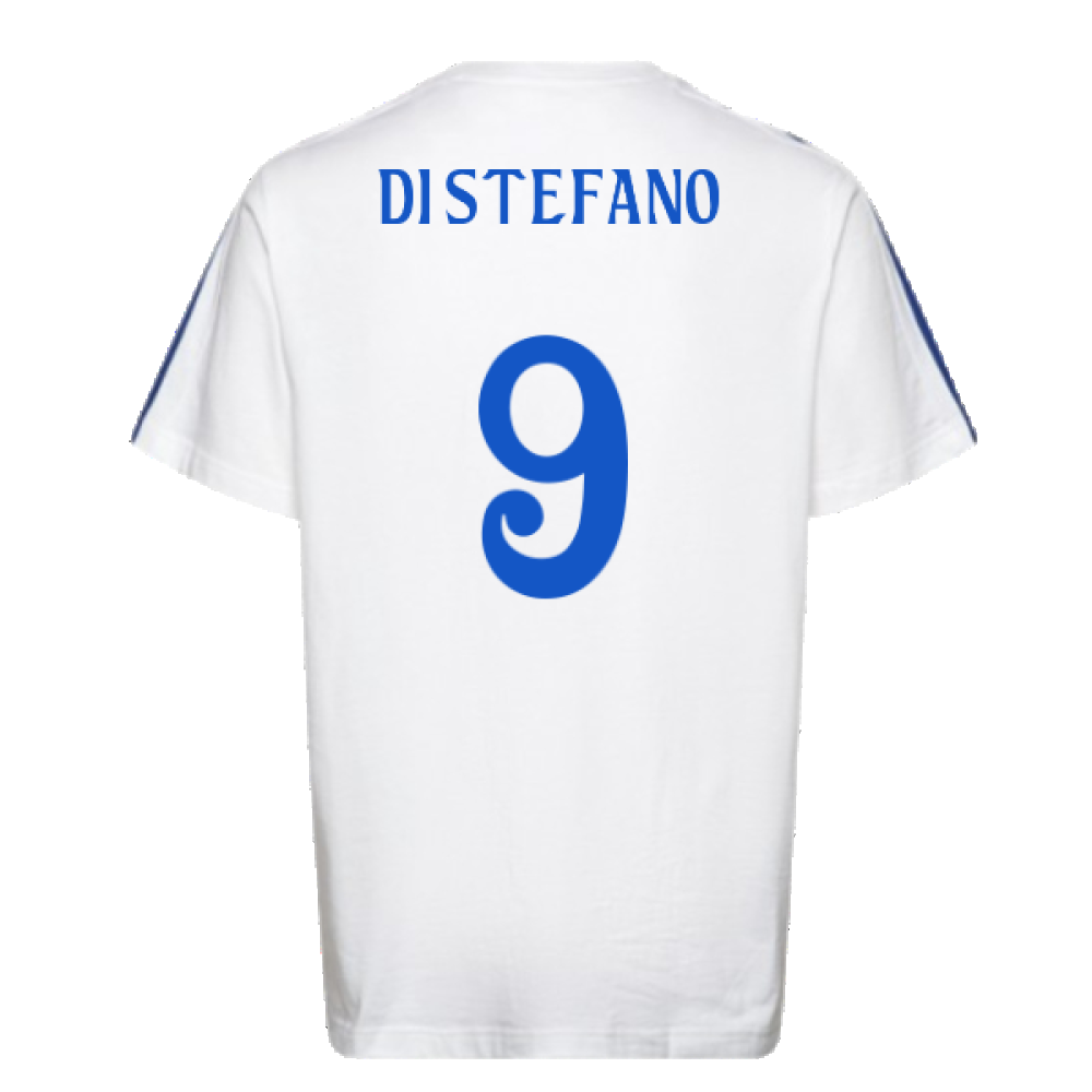 2024-2025 Real Madrid DNA Tee (White) (Di Stefano 9)