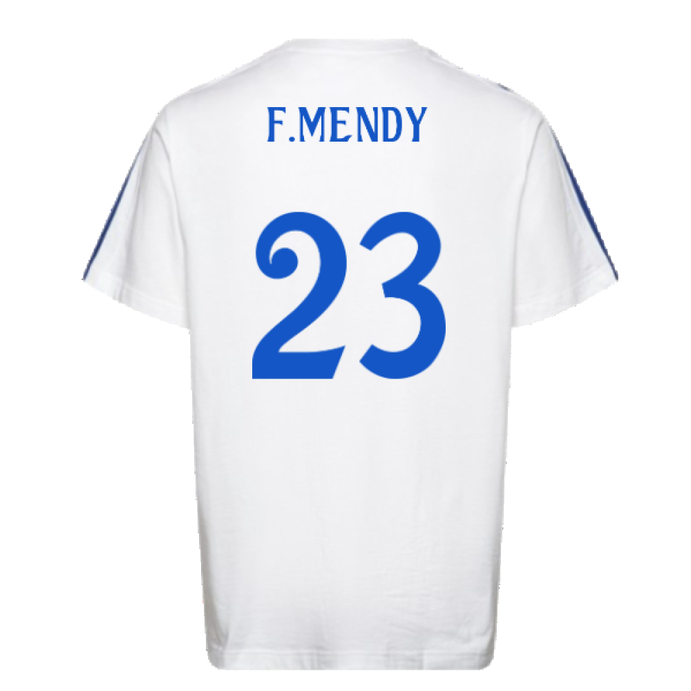 2024-2025 Real Madrid DNA Tee (White) (F.Mendy 23)