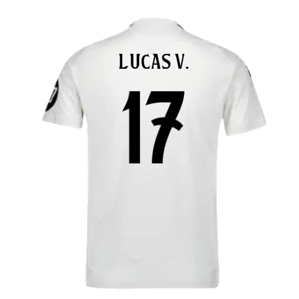 2024-2025 Real Madrid Home Baby Kit (Lucas V. 17)