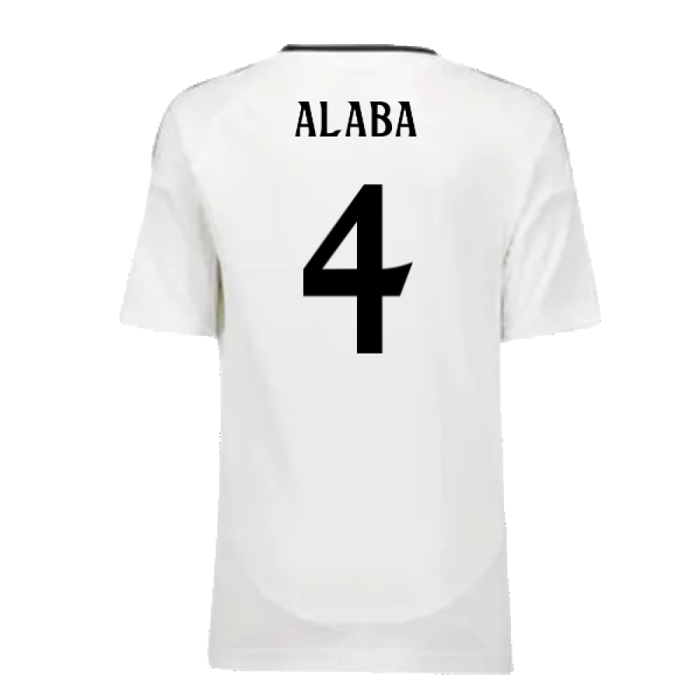 2024-2025 Real Madrid Home Mini Kit (Alaba 4)