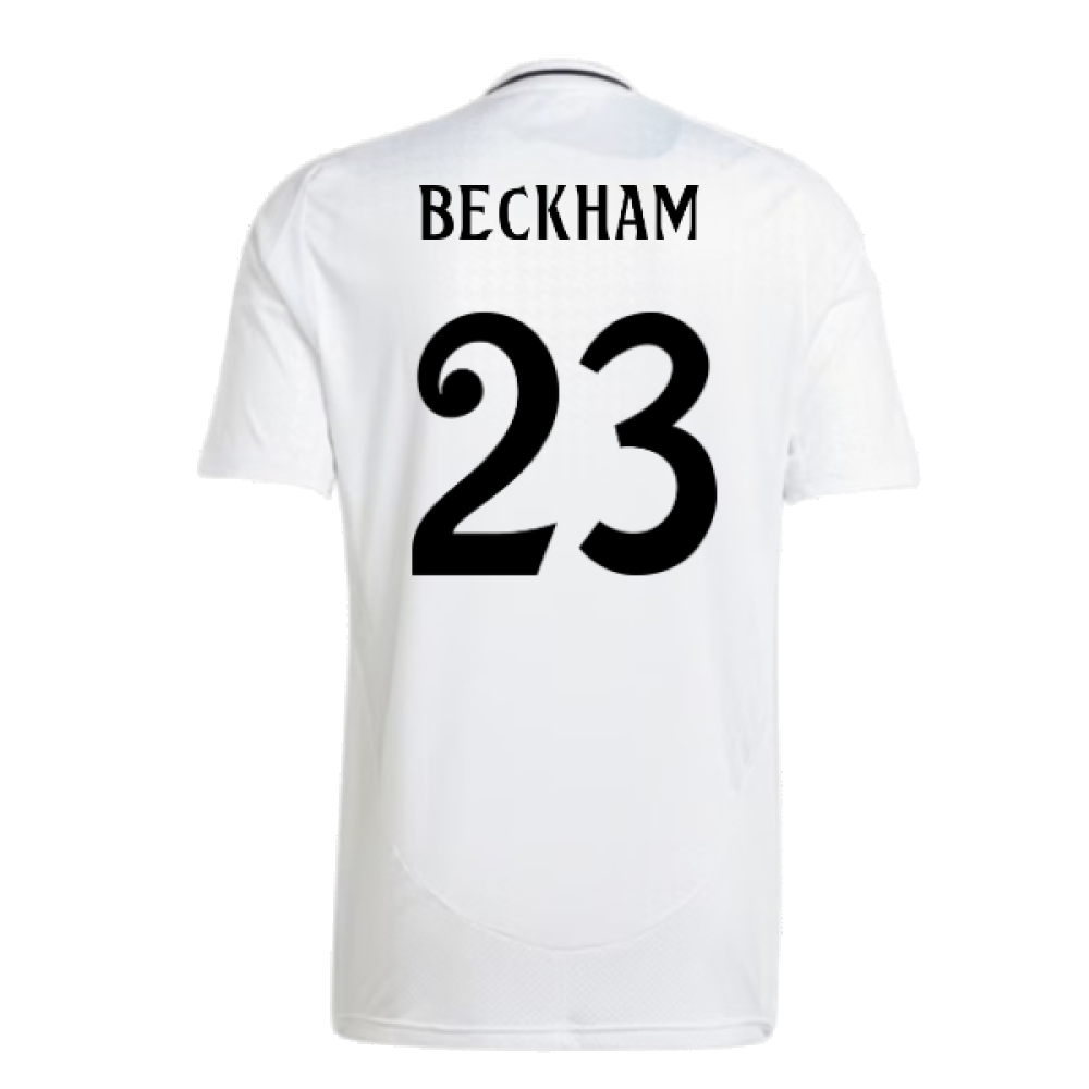 2024-2025 Real Madrid Home Shirt (Beckham 23)