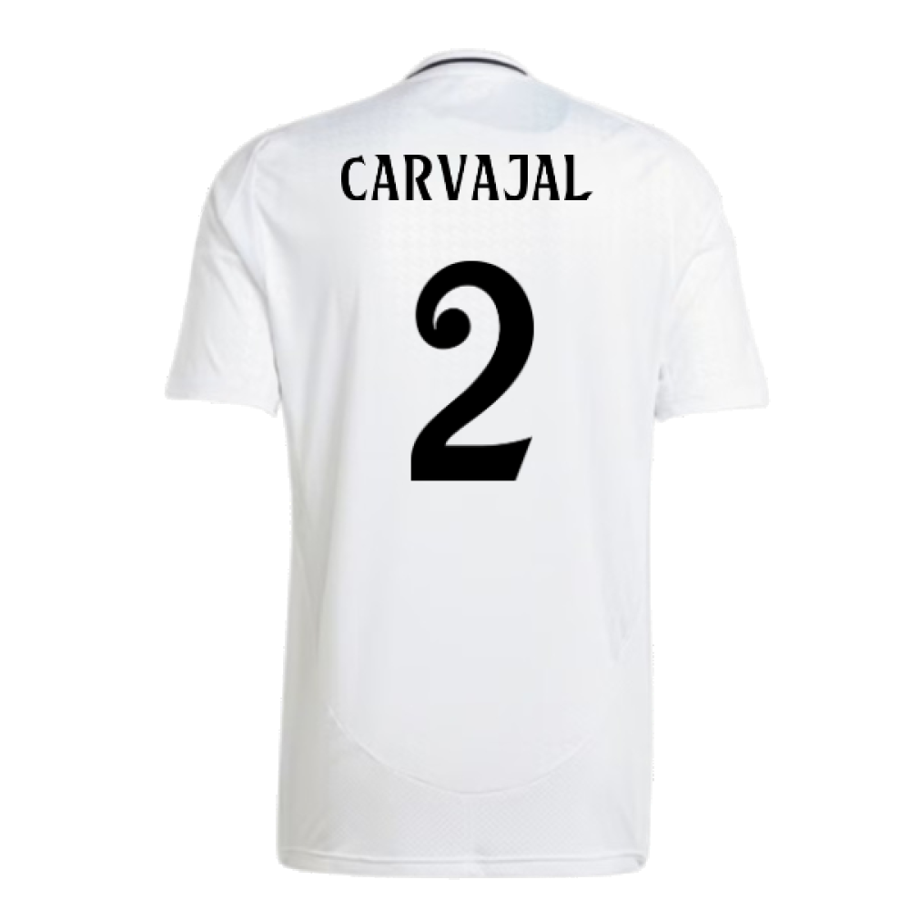 2024-2025 Real Madrid Home Shirt (Carvajal 2)