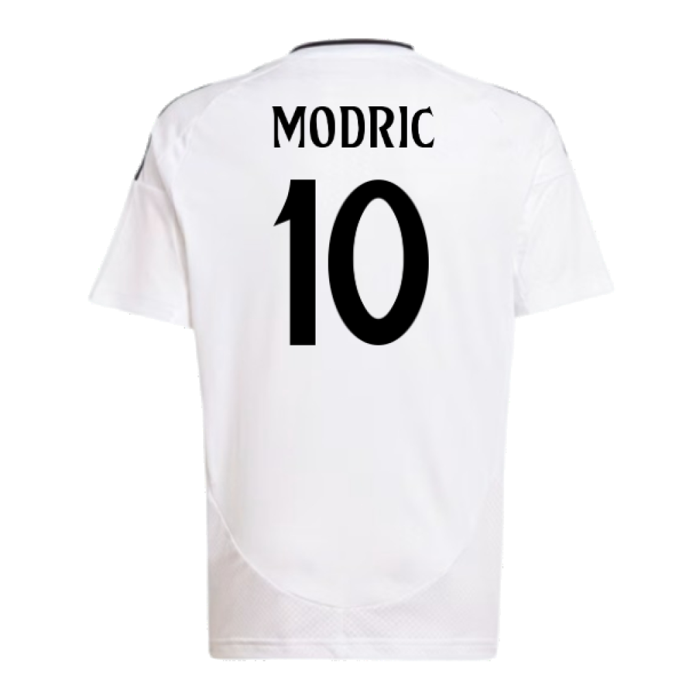 2024-2025 Real Madrid Home Shirt (Kids) (Modric 10)