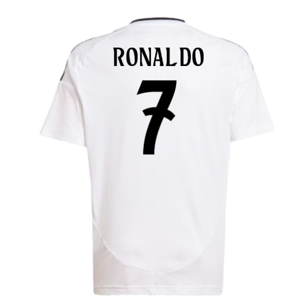 2024-2025 Real Madrid Home Shirt (Kids) (Ronaldo 7)