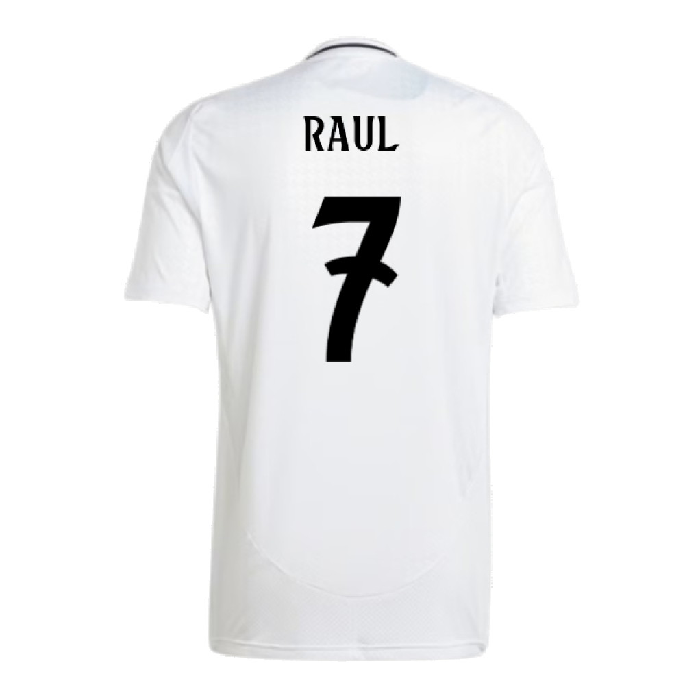 2024-2025 Real Madrid Home Shirt (Raul 7)