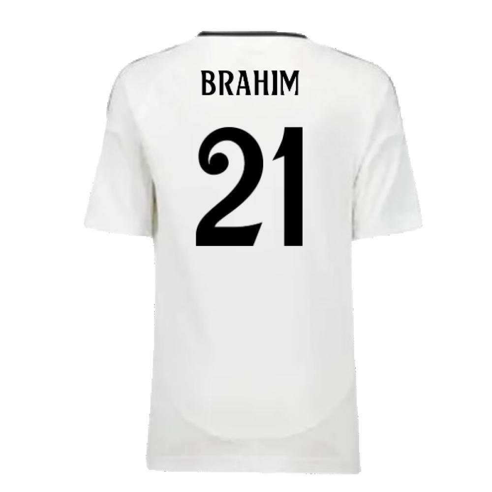 2024-2025 Real Madrid Home Youth Kit (Brahim 21)