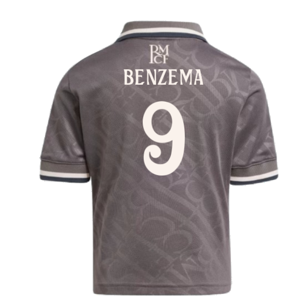 2024-2025 Real Madrid Third Mini Kit (Benzema 9)