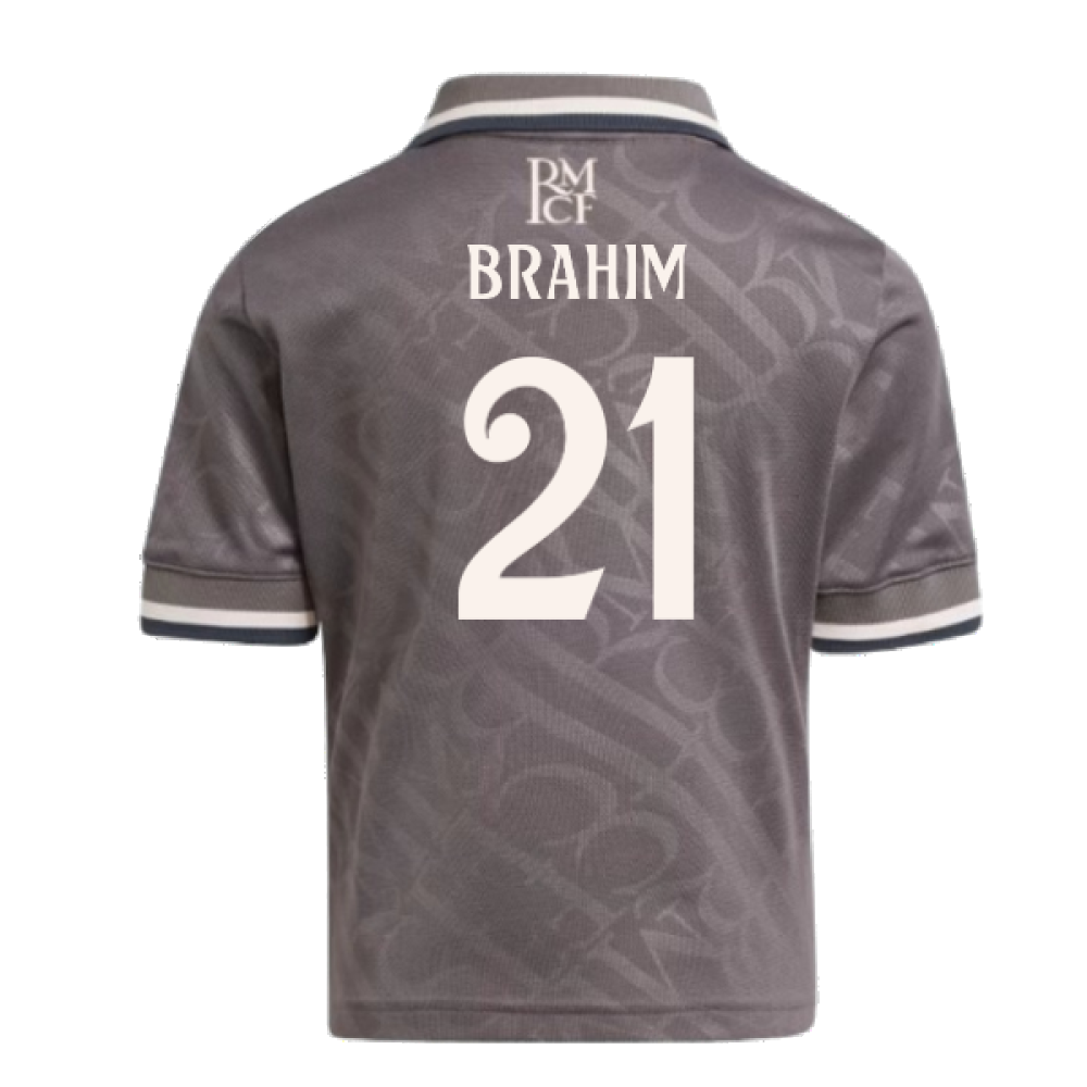 2024-2025 Real Madrid Third Mini Kit (Brahim 21)