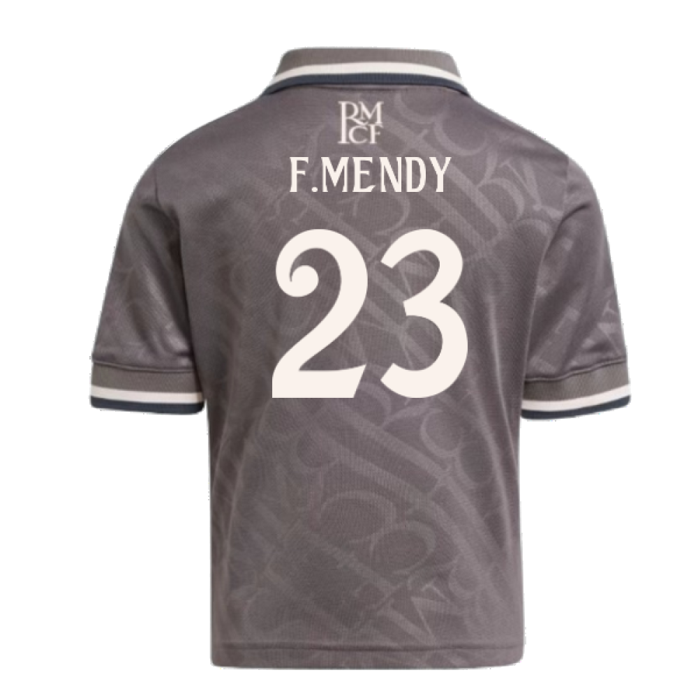 2024-2025 Real Madrid Third Mini Kit (F.Mendy 23)