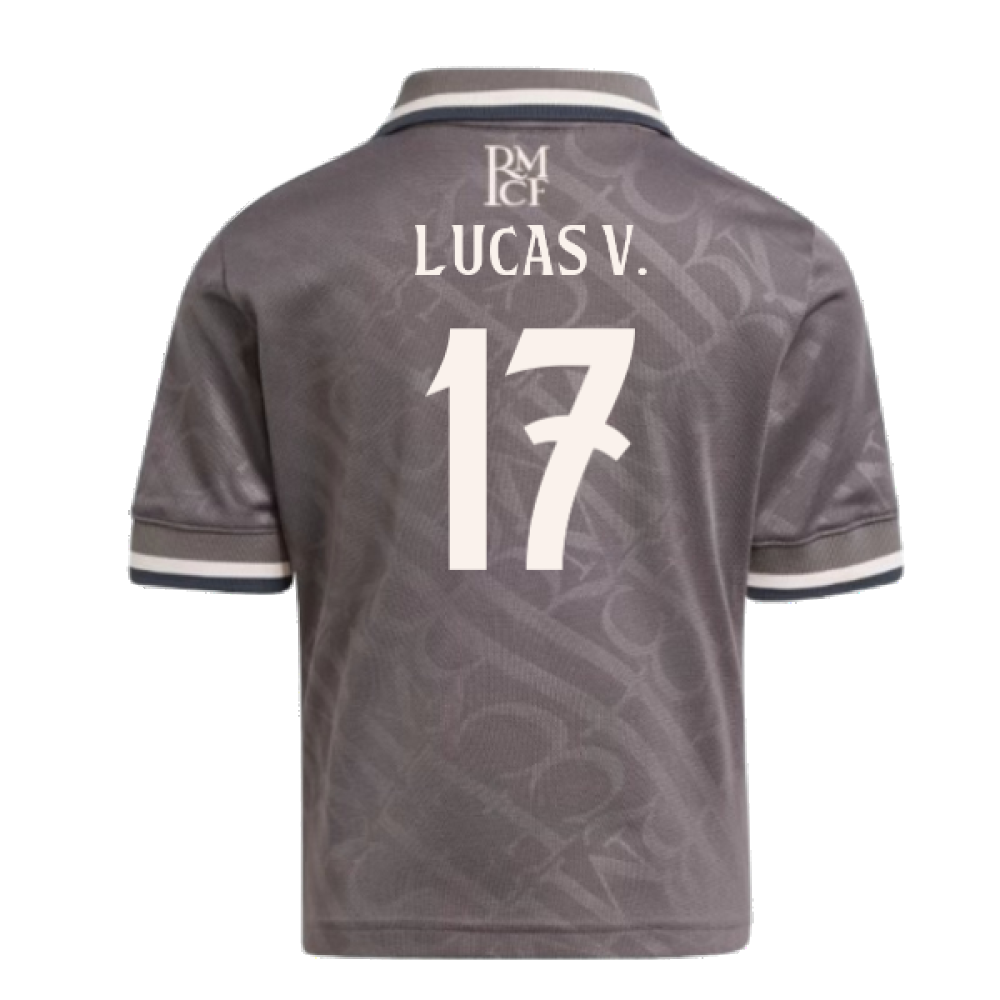 2024-2025 Real Madrid Third Mini Kit (Lucas V. 17)