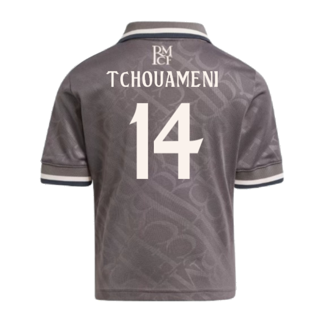 2024-2025 Real Madrid Third Mini Kit (Tchouameni 14)