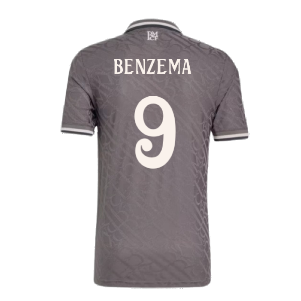 2024-2025 Real Madrid Third Shirt (Benzema 9)