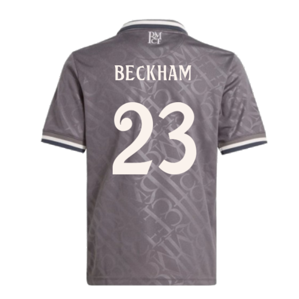 2024-2025 Real Madrid Third Shirt (Kids) (Beckham 23)