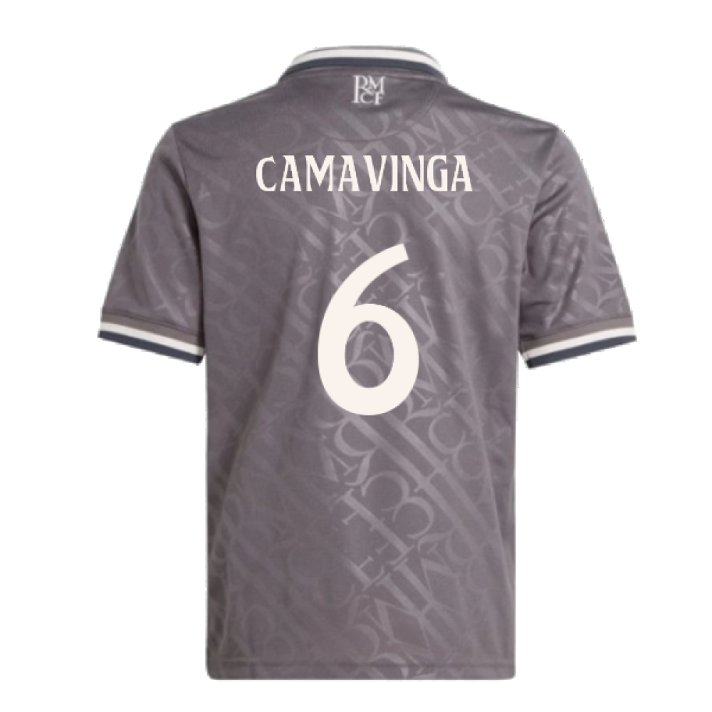 2024-2025 Real Madrid Third Shirt (Kids) (Camavinga 6)