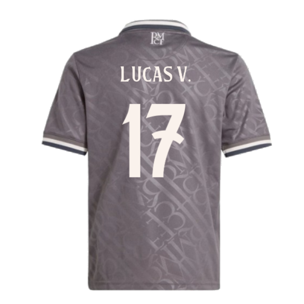 2024-2025 Real Madrid Third Shirt (Kids) (Lucas V. 17)