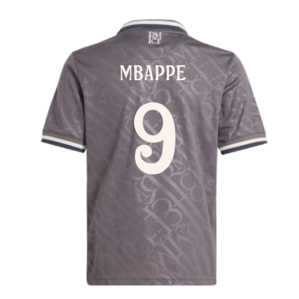 2024-2025 Real Madrid Third Shirt (Kids) (Mbappe 9)